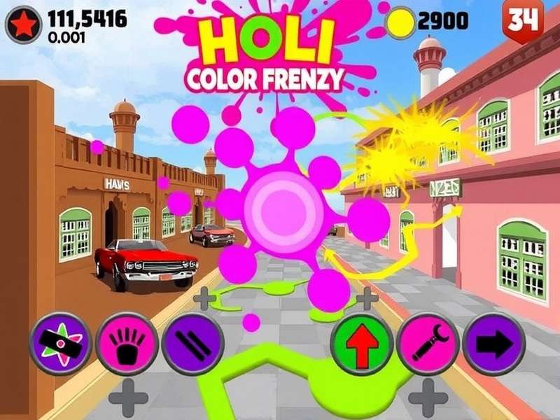 Holi Color Frenzy Local Events